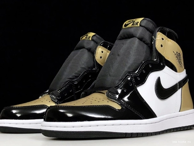Chep Onekick High 1 Jordan Retro Air Toe 861428-007 Glod 0604